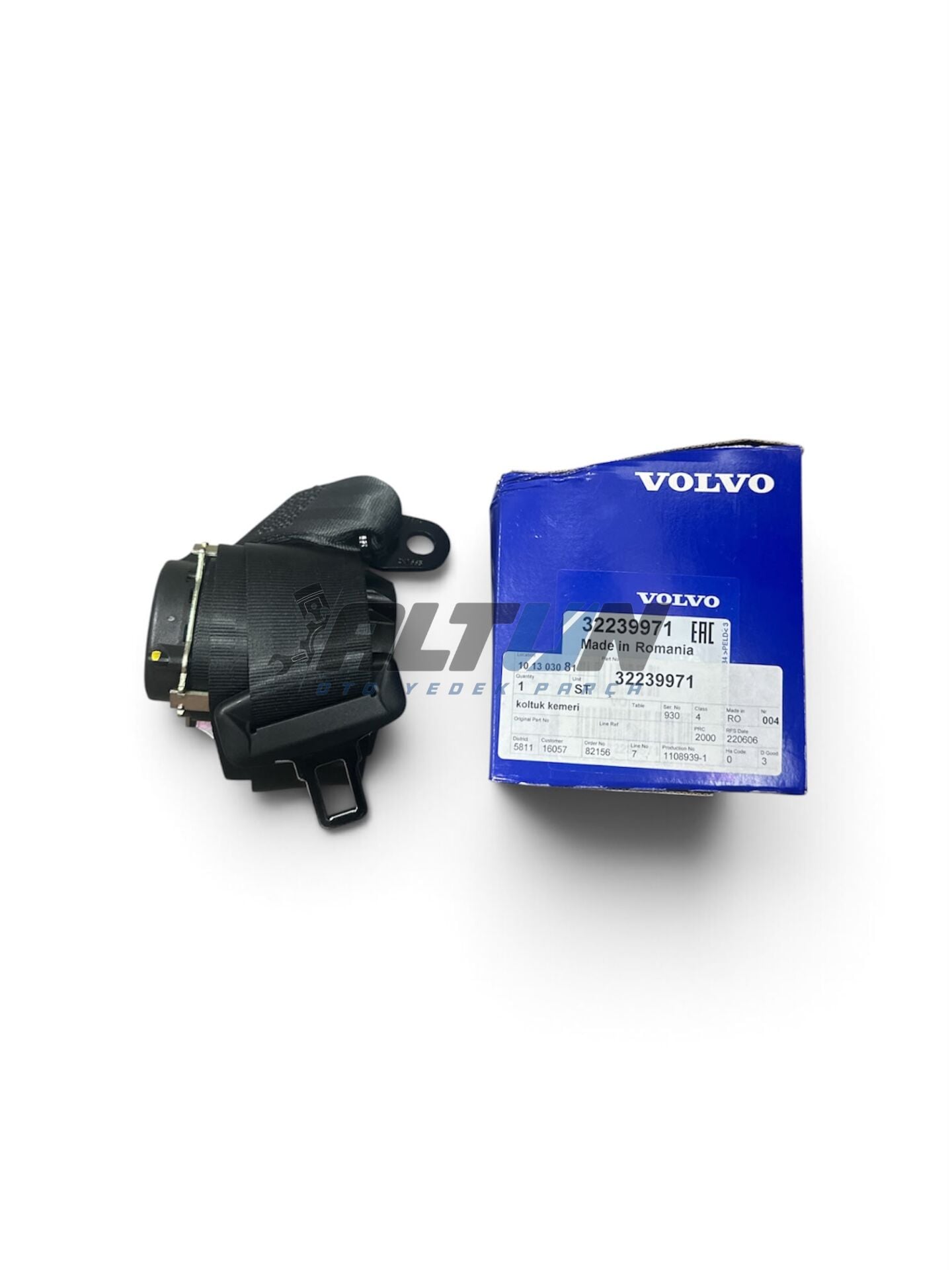 Emniyet Kemeri Arka Orta Volvo XC40 2017-2026