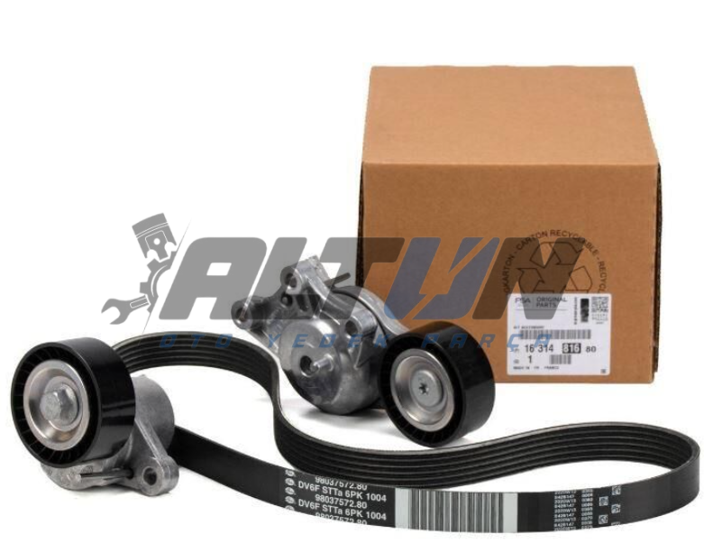 V Kayış Gergi Kiti Komple Opel Crossland X 1.6 Dizel