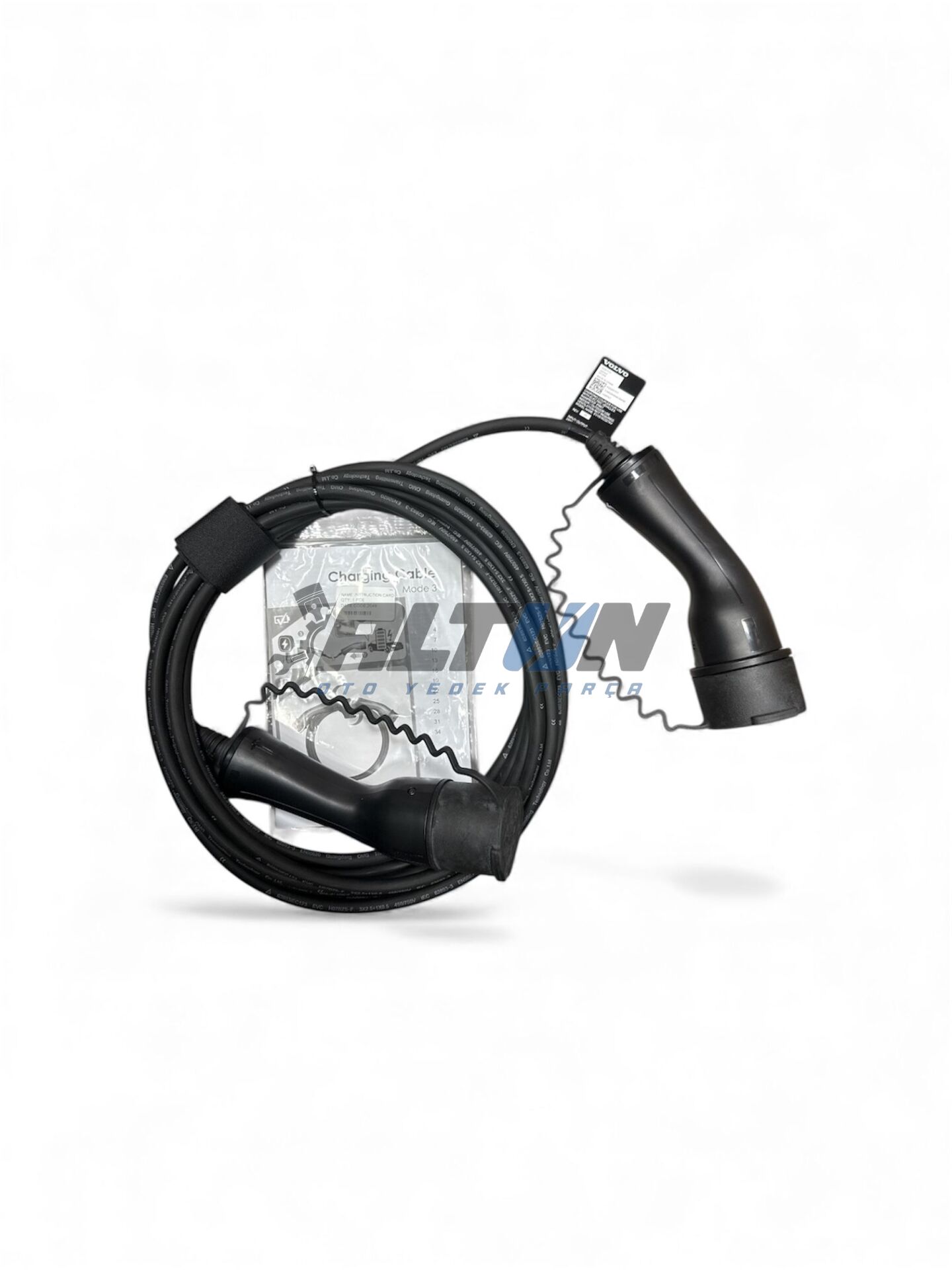Elektrikli Araç Şarj Kablosu Mod 3 Volvo C40 EX30 EX90 XC40 EX40