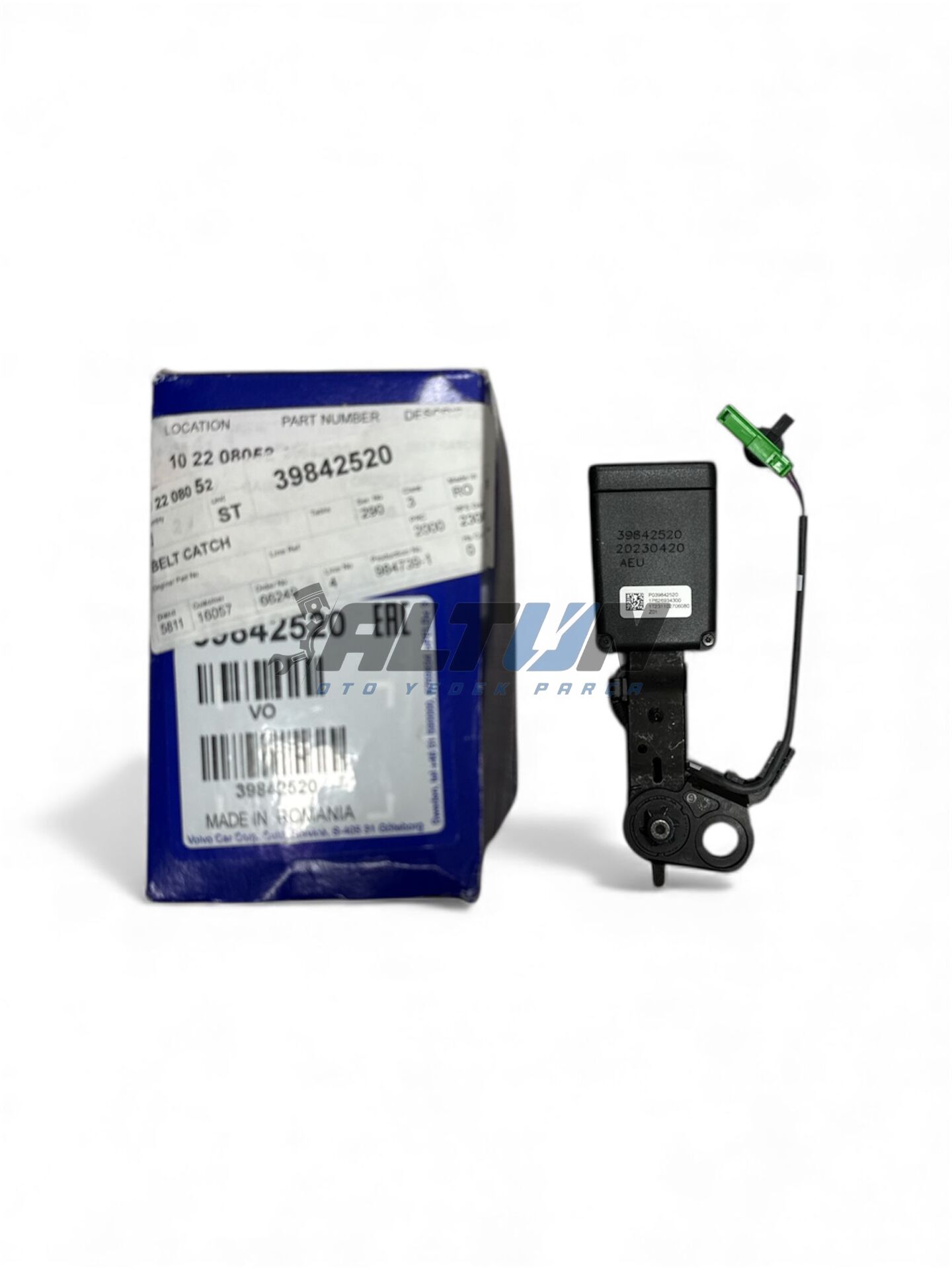 Emniyet Kemer Tokası Sağ Arka Volvo XC90 2016-2026