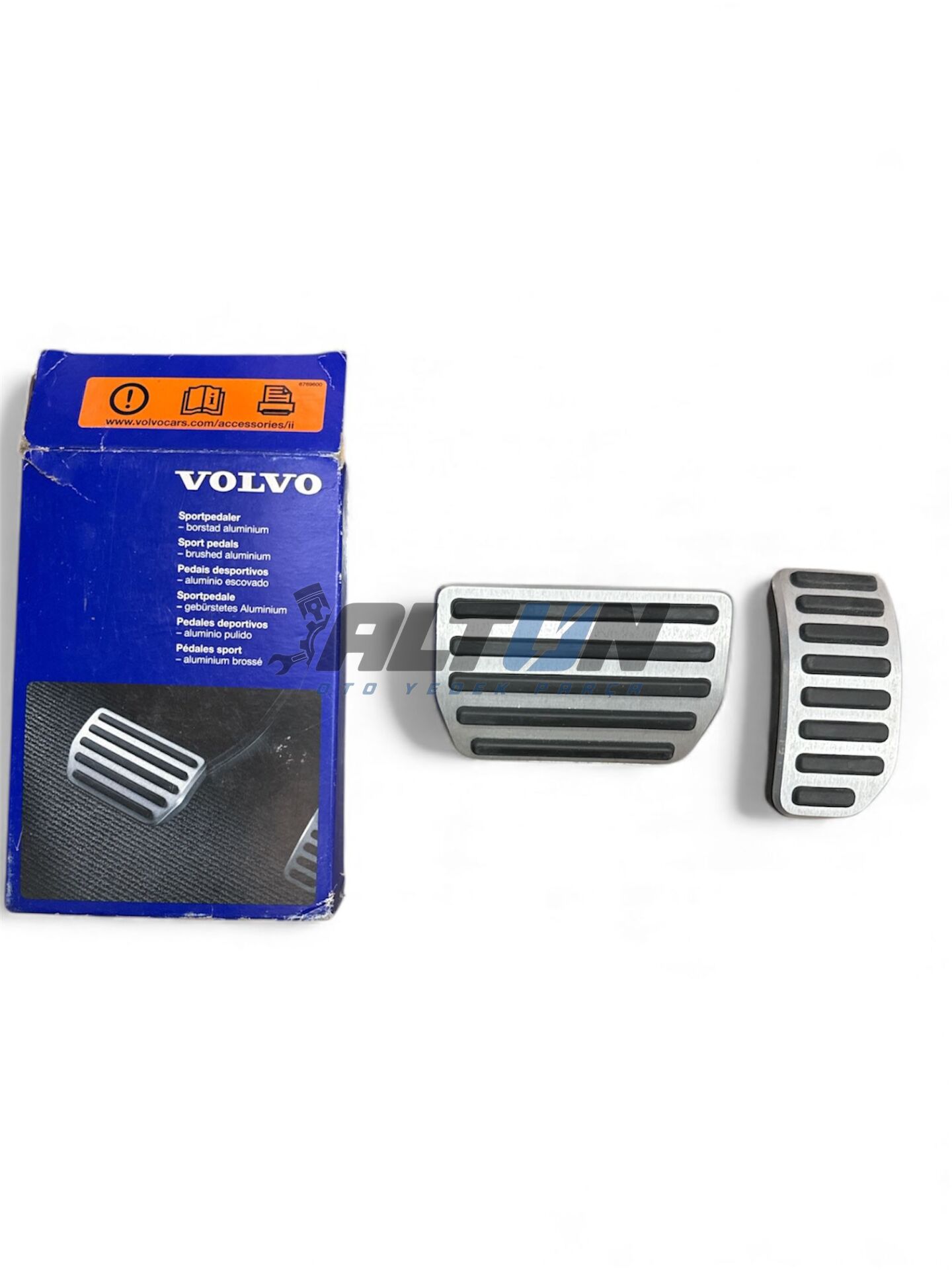 Gaz Ve Fren Pedal Lastiği Spor Tip Volvo S60 V60 XC60