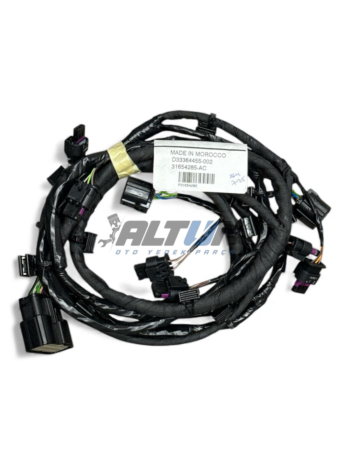 Park Yardım Sistemi Kablo Tesisatı Arka Volvo S60 V60 2019-2025