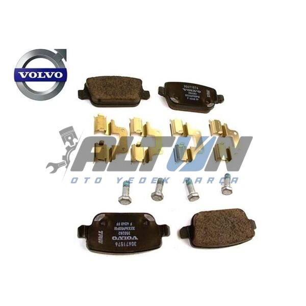 Arka Balata Volvo S80 XC70